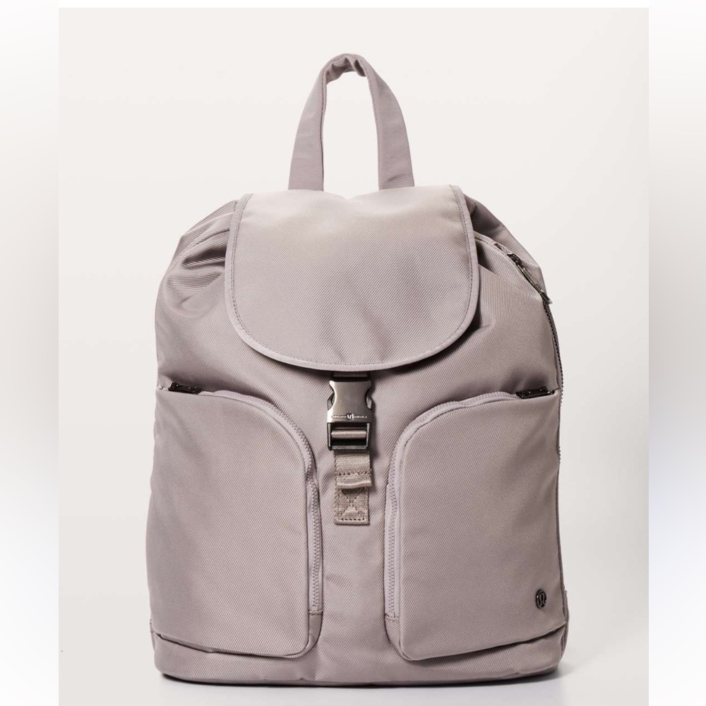 Lululemon Athletica Taupe Backpack